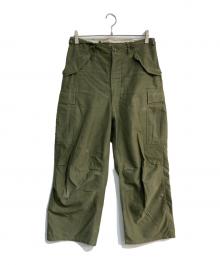 US ARMY（ユーエスアーミー）の古着「50’s M-51 Field Trousers　JOHN OWNBEY COMPANY　MIL-T-20600」｜グリーン
