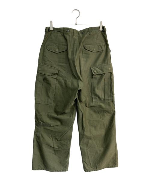 US ARMY（ユーエスアーミー）US ARMY (ユーエスアーミー) 50’s M-51 Field Trousers　JOHN OWNBEY COMPANY　MIL-T-20600 グリーン サイズ:LONG SMALLの古着・服飾アイテム