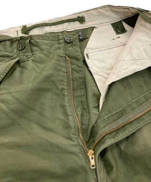 US ARMY（ユーエスアーミー）US ARMY (ユーエスアーミー) 50’s M-51 Field Trousers　JOHN OWNBEY COMPANY　MIL-T-20600 グリーン サイズ:LONG SMALLの古着・服飾アイテム