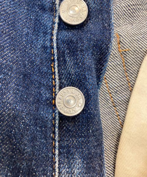 LEVI'S（リーバイス）LEVI'S (リーバイス) 501ボタンフライ デニムパンツ　BIG E ボタン裏2 平行ステッチ 足長R インディゴ サイズ:不明の古着・服飾アイテム