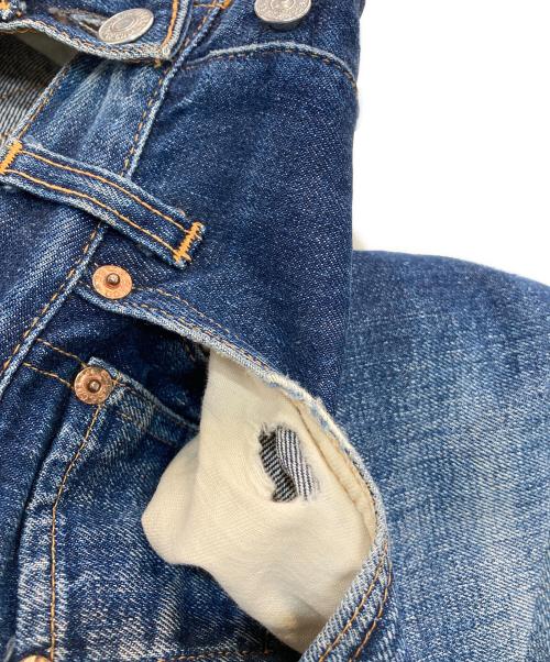 LEVI'S（リーバイス）LEVI'S (リーバイス) 501ボタンフライ デニムパンツ　BIG E ボタン裏2 平行ステッチ 足長R インディゴ サイズ:不明の古着・服飾アイテム