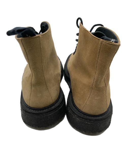 Tricker's（トリッカーズ）Tricker's (トリッカーズ) KIDS LOVE GAITE (キッズラブゲイト) ツートーンスウェードブーツ ベージュ サイズ:8の古着・服飾アイテム