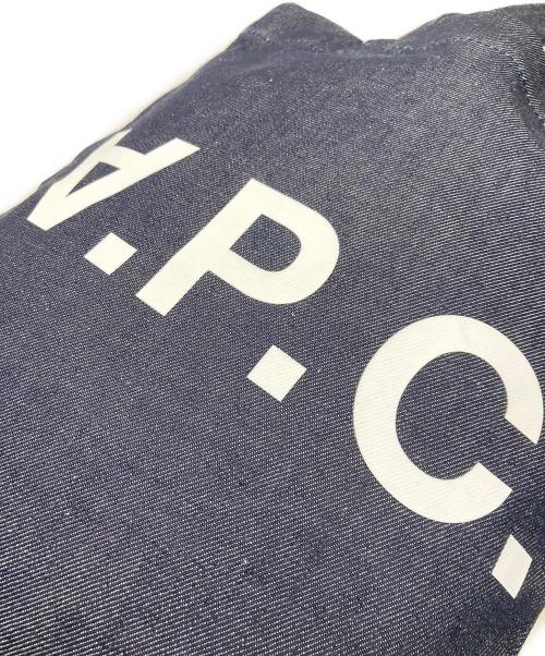 A.P.C.（アーペーセー）A.P.C. (アーペーセー) Laure トートバッグ インディゴの古着・服飾アイテム