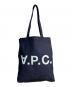 A.P.C.（アーペーセー）の古着「Laure トートバッグ」｜インディゴ