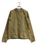 THE NORTH FACEザ ノース フェイス）の古着「マウンテンソフトシェルフーディ NPW22303」｜ベージュ