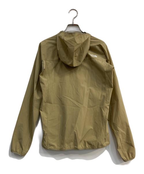 THE NORTH FACE（ザ ノース フェイス）THE NORTH FACE (ザ ノース フェイス) マウンテンソフトシェルフーディ NPW22303 ベージュ サイズ:Lの古着・服飾アイテム