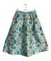 machatt (マチャット) フラワージャガードスカート ブルー×オレンジ サイズ:F：6000円