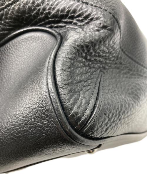 PELLE MORBIDA（ペッレモルビダ）PELLE MORBIDA (ペッレモルビダ) レザートートバッグ ブラックの古着・服飾アイテム