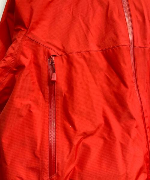 mont-bell（モンベル）mont-bell (モンベル) レインダンサー ジャケット レッド サイズ:Lの古着・服飾アイテム