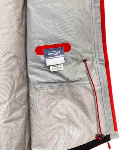 mont-bell（モンベル）mont-bell (モンベル) レインダンサー ジャケット レッド サイズ:Lの古着・服飾アイテム