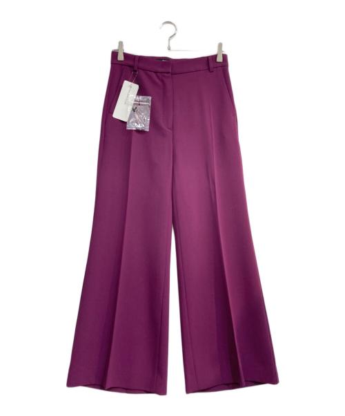 Max Mara WEEK END LINE（マックスマーラ ウイークエンドライン）MAX MARA WEEK END LINE (マックスマーラ ウイークエンドライン) センタープレスパンツ　23513606396 パープル サイズ:40 未使用品の古着・服飾アイテム