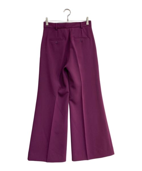 Max Mara WEEK END LINE（マックスマーラ ウイークエンドライン）MAX MARA WEEK END LINE (マックスマーラ ウイークエンドライン) センタープレスパンツ　23513606396 パープル サイズ:40 未使用品の古着・服飾アイテム