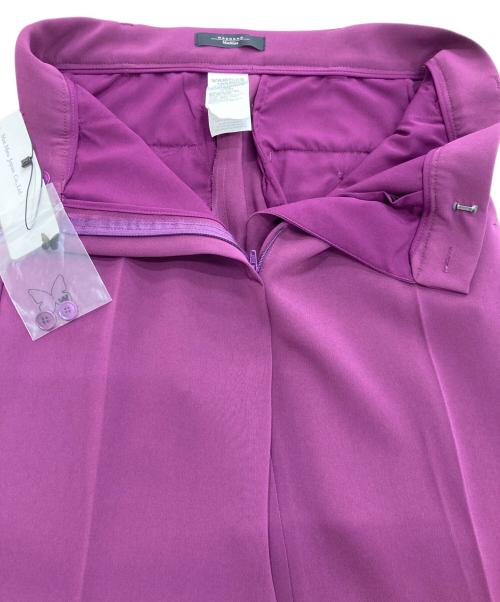 Max Mara WEEK END LINE（マックスマーラ ウイークエンドライン）MAX MARA WEEK END LINE (マックスマーラ ウイークエンドライン) センタープレスパンツ　23513606396 パープル サイズ:40 未使用品の古着・服飾アイテム