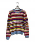 Max Mara WEEK END LINEマックスマーラ ウイークエンドライン）の古着「総柄ニット　2353661939」｜マルチカラー