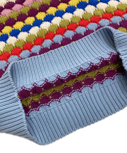 Max Mara WEEK END LINE（マックスマーラ ウイークエンドライン）MAX MARA WEEK END LINE (マックスマーラ ウイークエンドライン) 総柄ニット　2353661939 マルチカラー サイズ:M 未使用品の古着・服飾アイテム