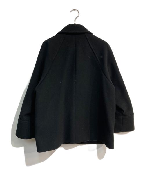 Spick and Span（スピック＆スパン）Spick and Span (スピックアンドスパン) モッサステンカラーショートコート　24020200209040 ブラック サイズ:Freeの古着・服飾アイテム
