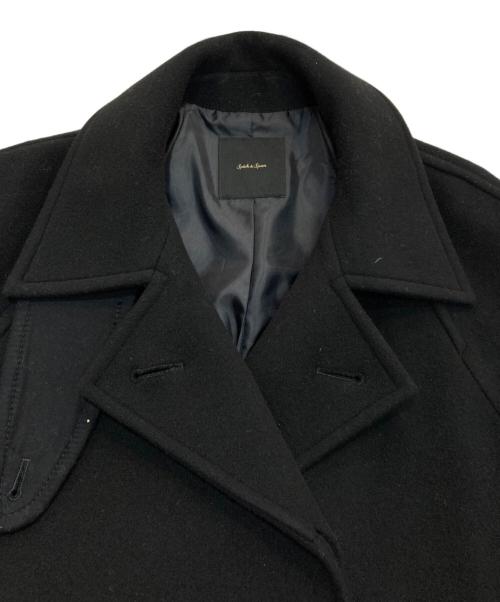 Spick and Span（スピック＆スパン）Spick and Span (スピックアンドスパン) モッサステンカラーショートコート　24020200209040 ブラック サイズ:Freeの古着・服飾アイテム