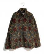 EEL Productsイール プロダクツ）の古着「BOABOA LIBERTY ブルゾン　E-24561」｜グレー×レッド