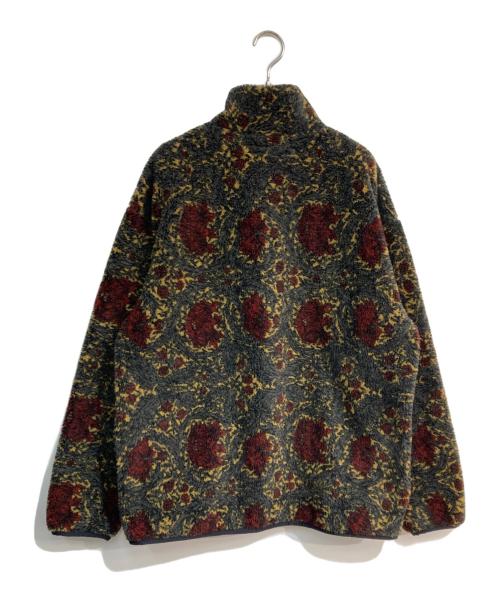 EEL Products（イール プロダクツ）EEL Products (イール プロダクツ) BOABOA LIBERTY ブルゾン　E-24561 グレー×レッド サイズ:Lの古着・服飾アイテム