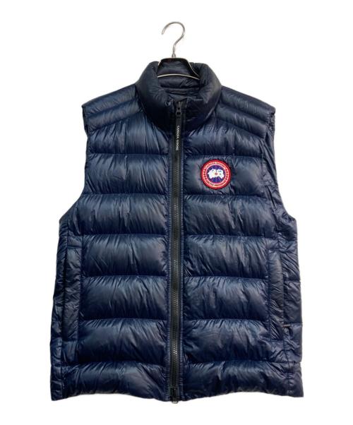 CANADA GOOSE（カナダグース）CANADA GOOSE (カナダグース) Crofton Vest ネイビー サイズ:Sの古着・服飾アイテム