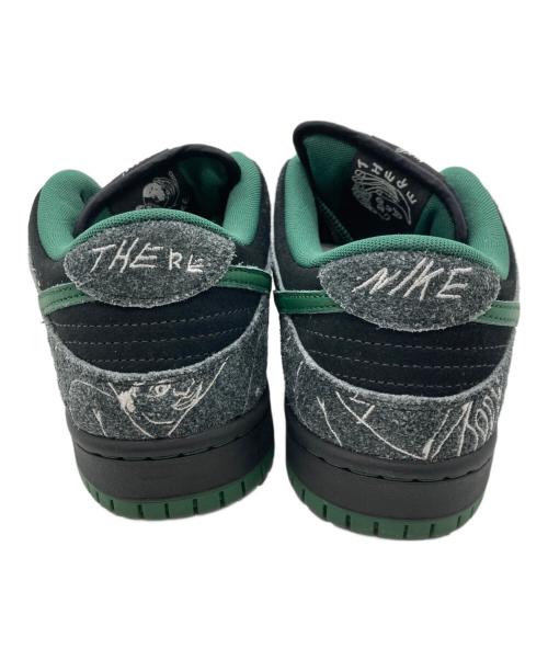 NIKE SB（ナイキエスビー）NIKE SB (ナイキエスビー) There Skateboards (ゼアスケートボード) DUNK LOW QS グリーン×ブラック サイズ:26cmの古着・服飾アイテム