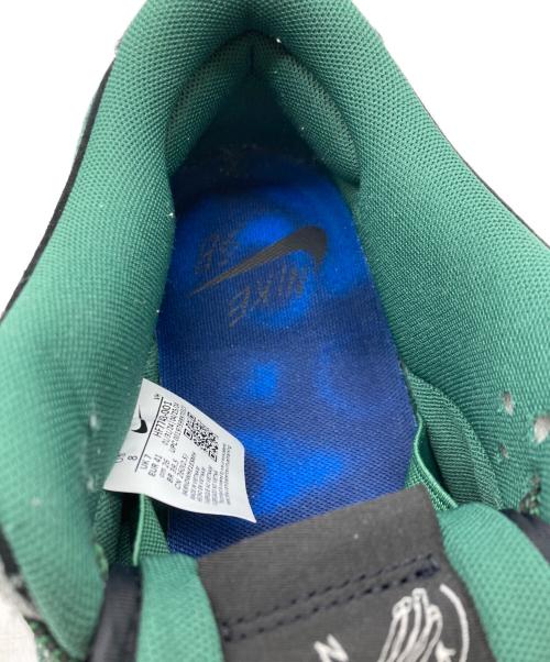 NIKE SB（ナイキエスビー）NIKE SB (ナイキエスビー) There Skateboards (ゼアスケートボード) DUNK LOW QS グリーン×ブラック サイズ:26cmの古着・服飾アイテム