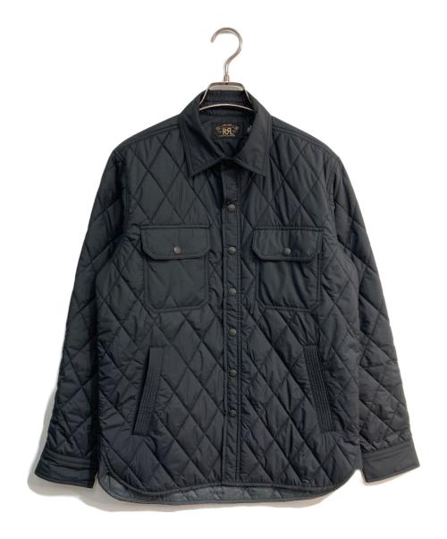 RRL（ダブルアールエル）RRL (ダブルアールエル) キルティングジャケット ブラック サイズ:Sの古着・服飾アイテム