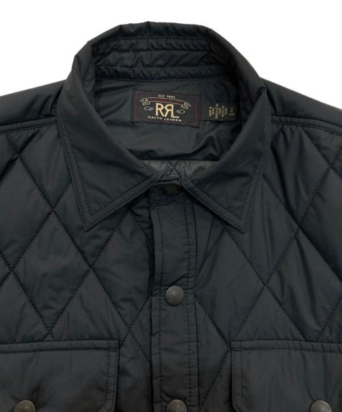 RRL（ダブルアールエル）RRL (ダブルアールエル) キルティングジャケット ブラック サイズ:Sの古着・服飾アイテム