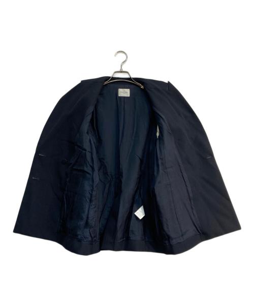 Demi-Luxe Beams（デミルクス ビームス）Demi-Luxe BEAMS (デミルクス ビームス) ドライギャバジン6ボタン ダブルジャケット ネイビー サイズ:M（38）の古着・服飾アイテム