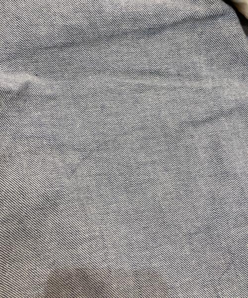 45R（フォーティファイブ・アール）45R (フォーティファイブ・アール) レザーパッチワイドデニムパンツ インディゴ サイズ:3の古着・服飾アイテム