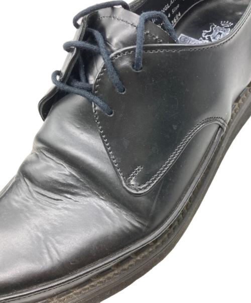 Y's（ワイズ）Y's (ワイズ) GEORGE COX (ジョージコックス) ポインテッドレザーシューズ ブラック サイズ: 5 1/2の古着・服飾アイテム