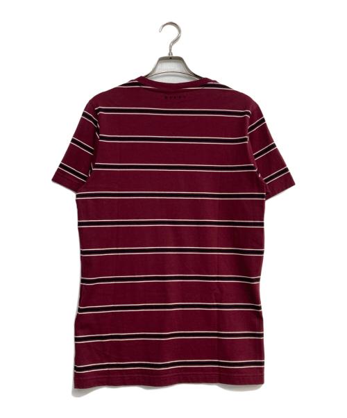 MARNI（マルニ）MARNI (マルニ) ボーダーTシャツ ボルドー サイズ:48の古着・服飾アイテム