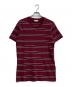 MARNI（マルニ）の古着「ボーダーTシャツ」｜ボルドー