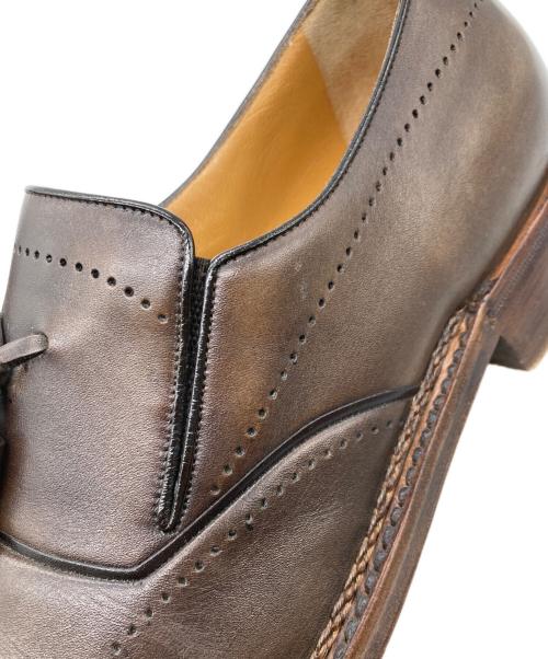 AMEDEO TESTONI（アメデオテストーニ）AMEDEO TESTONI (アメデオテストーニ) タッセルシューズ ブラウン サイズ:8の古着・服飾アイテム