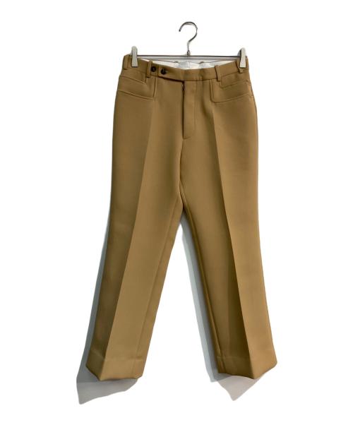 Maison Margiela（メゾンマルジェラ）Maison Margiela (メゾンマルジェラ) センタープレスパンツ ベージュ サイズ:42の古着・服飾アイテム