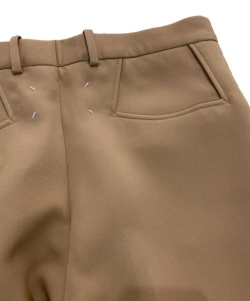 Maison Margiela（メゾンマルジェラ）Maison Margiela (メゾンマルジェラ) センタープレスパンツ ベージュ サイズ:42の古着・服飾アイテム