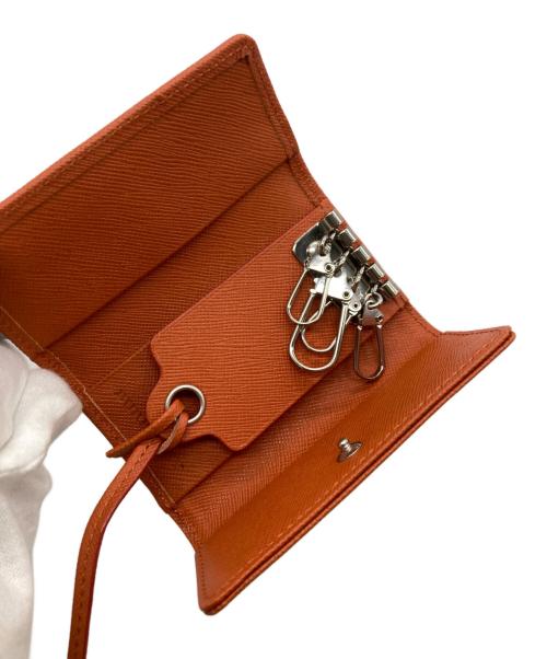 BURBERRY（バーバリー）BURBERRY (バーバリー) 4連ノヴァチェックキーケース ブラウンの古着・服飾アイテム