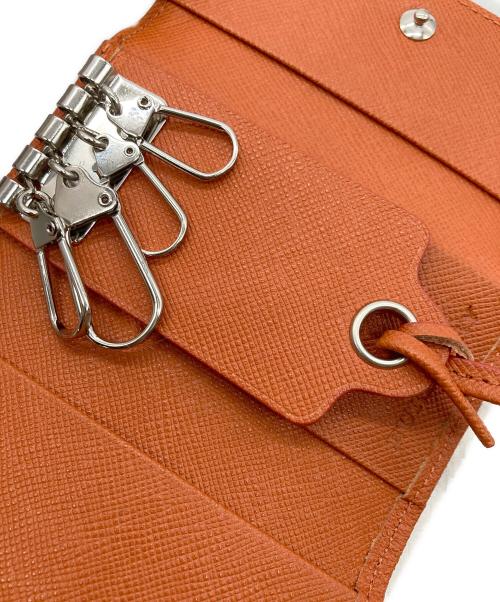 BURBERRY（バーバリー）BURBERRY (バーバリー) 4連ノヴァチェックキーケース ブラウンの古着・服飾アイテム