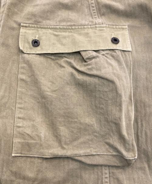 WAREHOUSE（ウエアハウス）WAREHOUSE (ウエアハウス) USMC HERRINGBONE MONKEY PANTS カーキ サイズ:36の古着・服飾アイテム