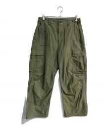 NIGEL CABOURN（ナイジェルケーボン）の古着「ARMY CARGO PANTS」｜グリーン