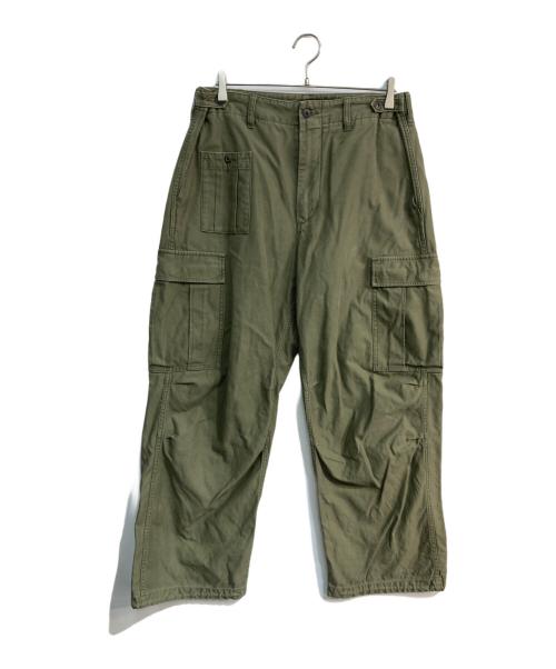 NIGEL CABOURN（ナイジェルケーボン）NIGEL CABOURN (ナイジェルケーボン) ARMY CARGO PANTS グリーン サイズ:36の古着・服飾アイテム