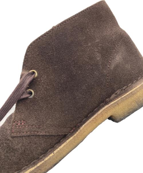 CLARKS（クラークス）CLARKS (クラークス) チャッカーブーツ ブラウン サイズ:25.5㎝の古着・服飾アイテム