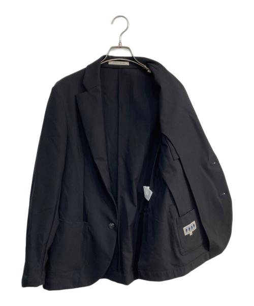 giab's ARCHIVIO（ジャブス アルキヴィオ）giab's ARCHIVIO (ジャブス アルキヴィオ) STROZZI テーラードジャケット ブラック サイズ:48の古着・服飾アイテム