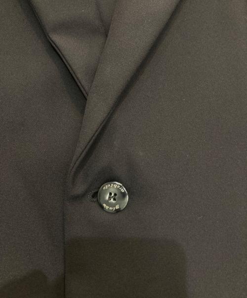 giab's ARCHIVIO（ジャブス アルキヴィオ）giab's ARCHIVIO (ジャブス アルキヴィオ) STROZZI テーラードジャケット ブラック サイズ:48の古着・服飾アイテム