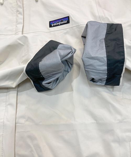 Patagonia（パタゴニア）Patagonia (パタゴニア) トレントシェル3L・レイン・ジャケット アイボリー サイズ:Lの古着・服飾アイテム