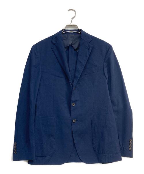 POLO RALPH LAUREN（ポロ・ラルフローレン）POLO RALPH LAUREN (ポロ・ラルフローレン) サマーウールテーラードジャケット ネイビー サイズ:36Sの古着・服飾アイテム