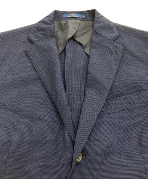 POLO RALPH LAUREN（ポロ・ラルフローレン）POLO RALPH LAUREN (ポロ・ラルフローレン) サマーウールテーラードジャケット ネイビー サイズ:36Sの古着・服飾アイテム