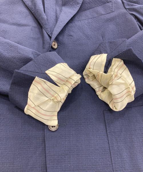 POLO RALPH LAUREN（ポロ・ラルフローレン）POLO RALPH LAUREN (ポロ・ラルフローレン) サマーウールテーラードジャケット ネイビー サイズ:36Sの古着・服飾アイテム