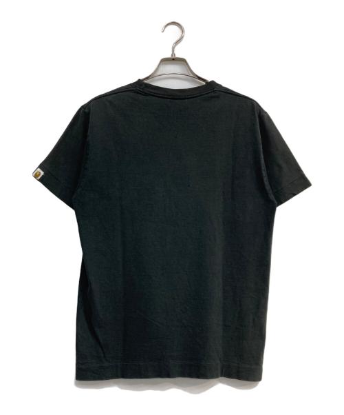 A BATHING APE（アベイシングエイプ）A BATHING APE (アベイシングエイプ) 半袖カットソー ブラック サイズ:Mの古着・服飾アイテム