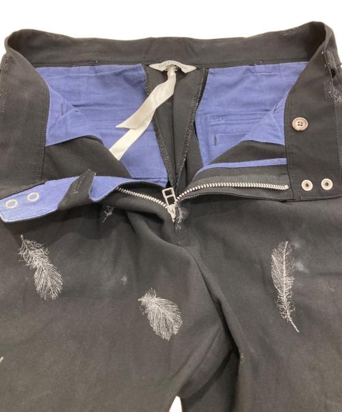 BED J.W. FORD（ベッドフォード）BED J.W. FORD (ベッドフォード) フレアスラックス ブラック サイズ:2の古着・服飾アイテム